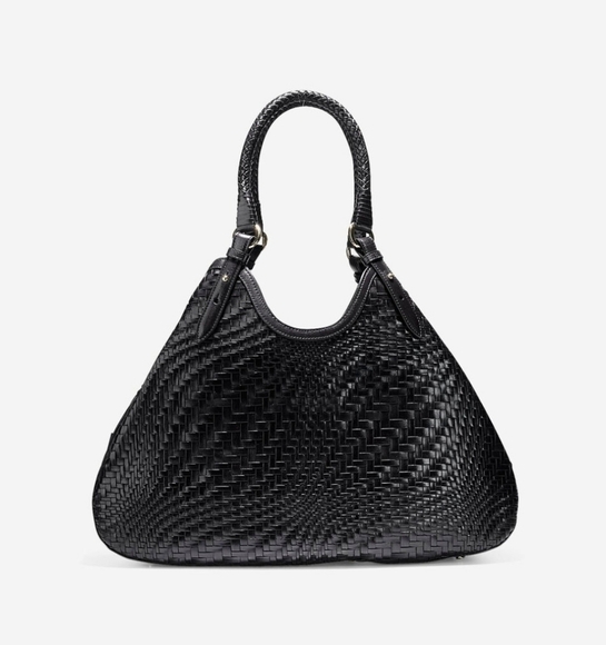 Cole Haan Handbags - Cole Haan | Genevieve Weave Large Triangle Tote